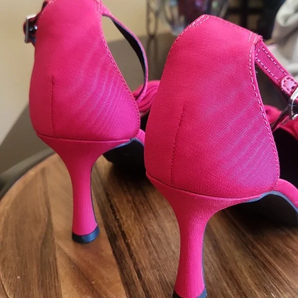 Women's Grace Bow Heels with Memory Foam Insole - A New Day, Size 9.5 - Picture 4 of 8